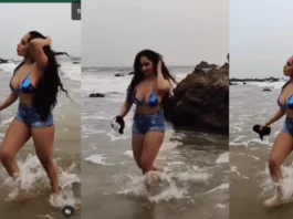 When Aditi Mistry took a stroll at Goa's Arambol beach