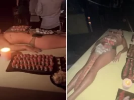 Kanye West sparks controversy after serving sushi on nude women during 46th birthday party