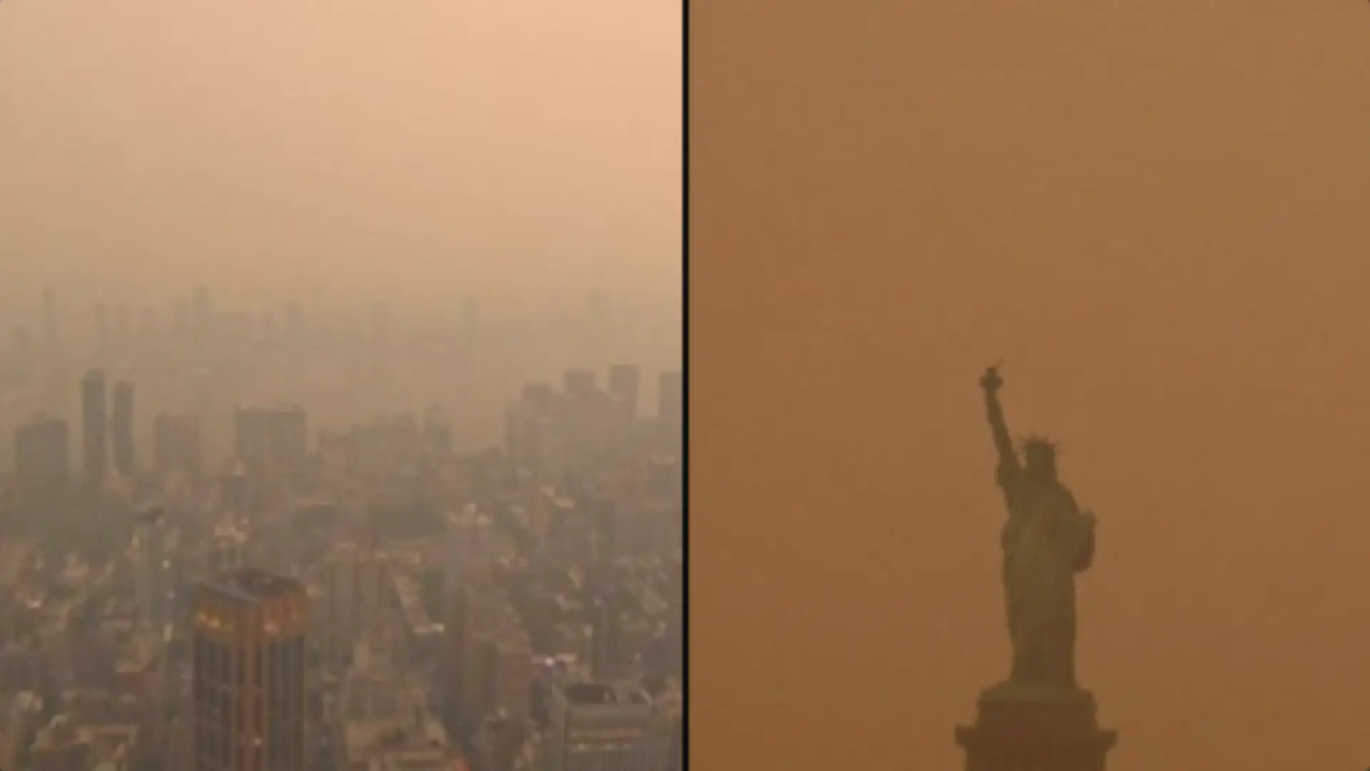 Canada Wildfire Smoke Brings New York City's Air Quality to Dangerous Levels