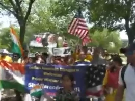 Indian American diaspora holds Unity rally in Washington, welcoming Prime Minister Narendra Modi for his upcoming visit to the United States