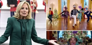 America’s First Lady Jill Biden’s Controversial White House Christmas Video: Unveiling the Criticism