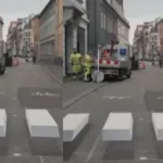 Denmark: 3D effect pedestrian crossings to slow down traffic