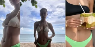 ‘Sarah Jane Dias flaunts her fit body in bikini! 'Sarah Jane Dias flaunts her fit body in bikini!