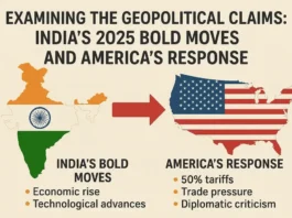 Examining the Geopolitical Claims: India’s 2025 Bold Moves and America’s Response