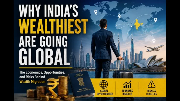 Why India's Wealthiest Are Going Global: Economics, Opportunities & Risks of Wealth Migration (2026 Guide) Why India's Wealthiest Are Going Global: Economics, Opportunities & Risks of Wealth Migration (2026 Guide)